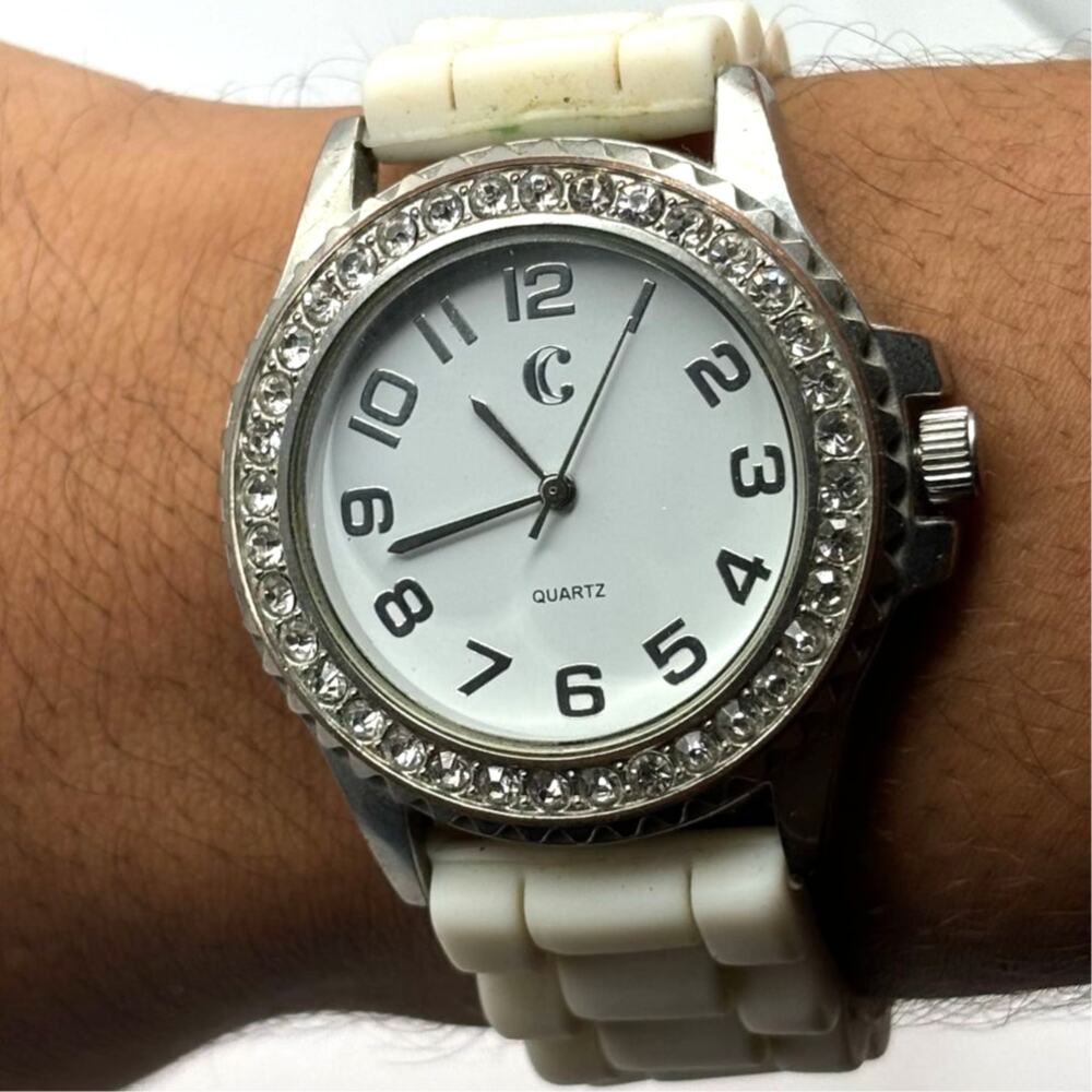 Silver Charming Charlie Men's Watch